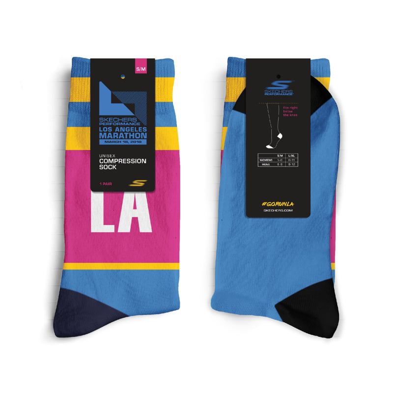 la_marathon socks
